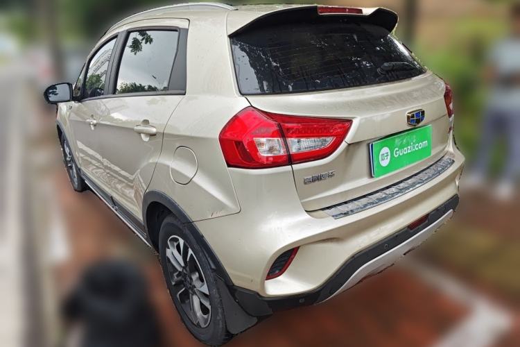 Used Geely Auto Vision X3 2019 Upgraded Model 1.5L CVT Elite Version Rear Left 45 Deg