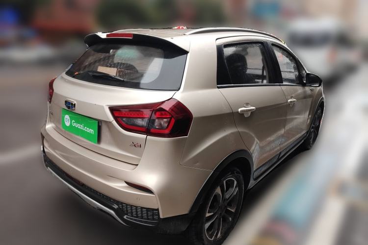 Used Geely Auto Vision X3 2019 Upgraded Model 1.5L CVT Prestige Version Rear Right 45 Deg
