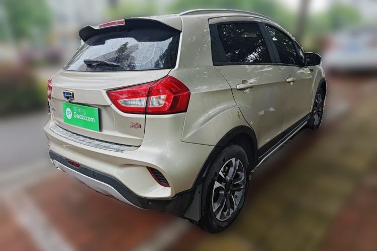 Used Geely Auto Vision X3 2019 Upgraded Model 1.5L CVT Elite Version Rear Right 45 Deg