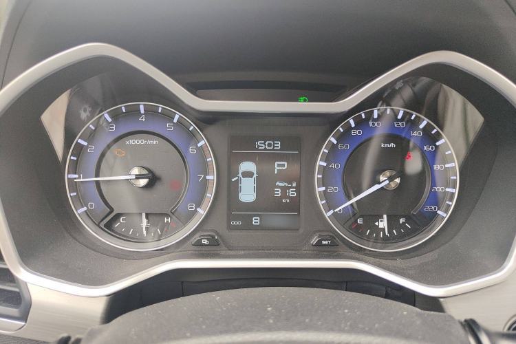 Used Geely Auto Vision X3 2019 Upgraded Model 1.5L CVT Prestige Version Instrument Cluster