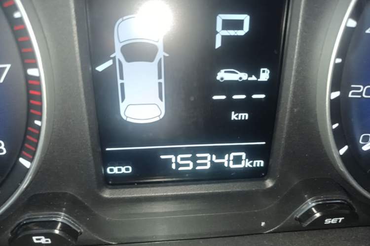 Used Geely Auto Vision X3 2019 Upgraded Model 1.5L CVT Prestige Version Instrument Cluster