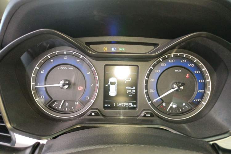Used Geely Auto Vision X3 2019 Upgraded Model 1.5L CVT Elite Version Instrument Cluster