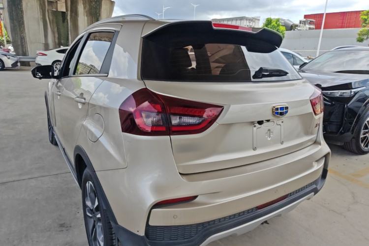 Used Geely Auto Vision X3 2019 Upgraded Model 1.5L CVT Prestige Version Rear Left 45 Deg