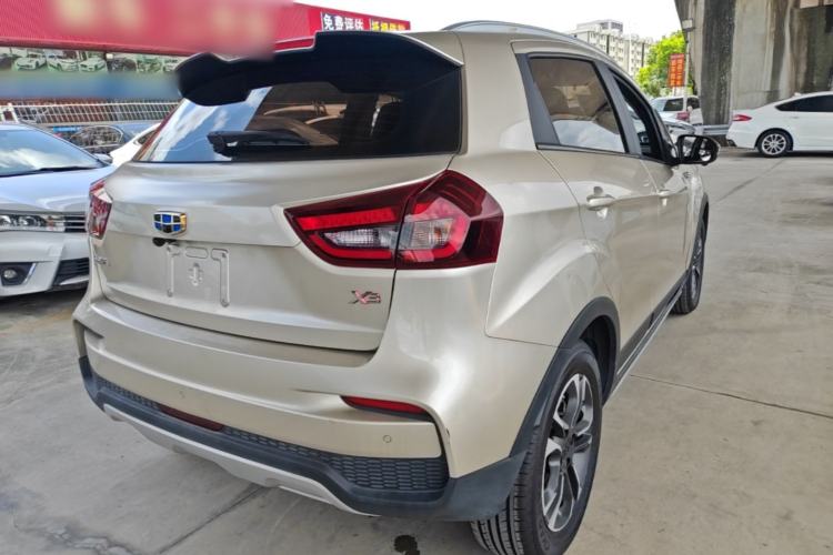Used Geely Auto Vision X3 2019 Upgraded Model 1.5L CVT Prestige Version Rear Right 45 Deg