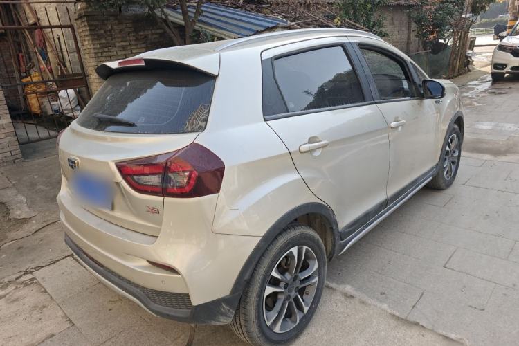 Used Geely Auto Vision X3 2019 Upgraded Model 1.5L CVT Prestige Version Rear Right 45 Deg