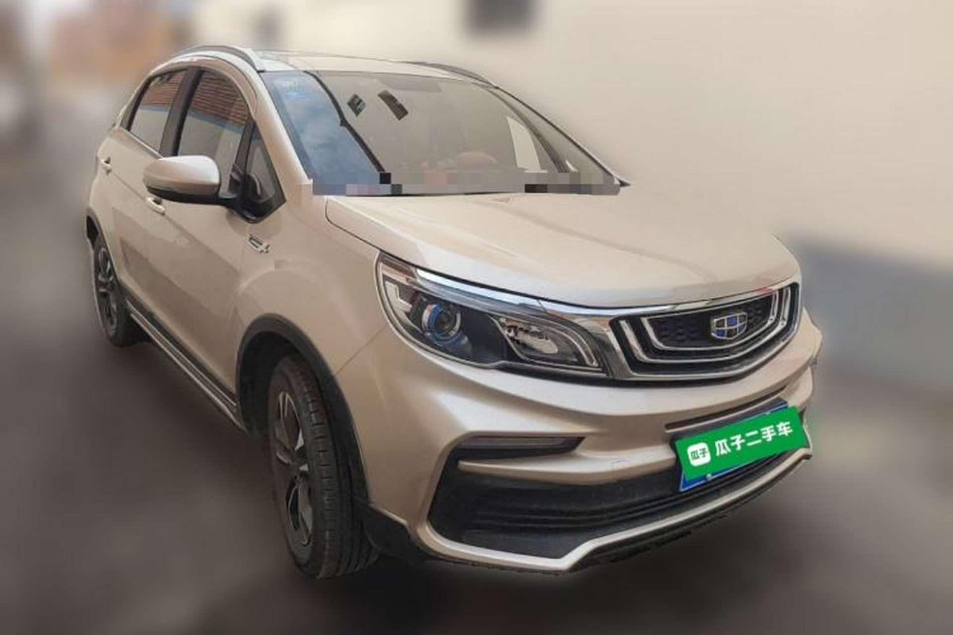 Used Geely Auto Vision X3 2019 Upgraded Model 1.5L Manual Luxury Version Front Right 45 Deg