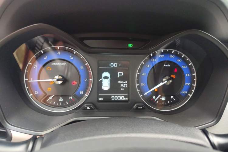 Used Geely Auto Vision X3 2019 Upgraded Model 1.5L CVT Prestige Version Instrument Cluster