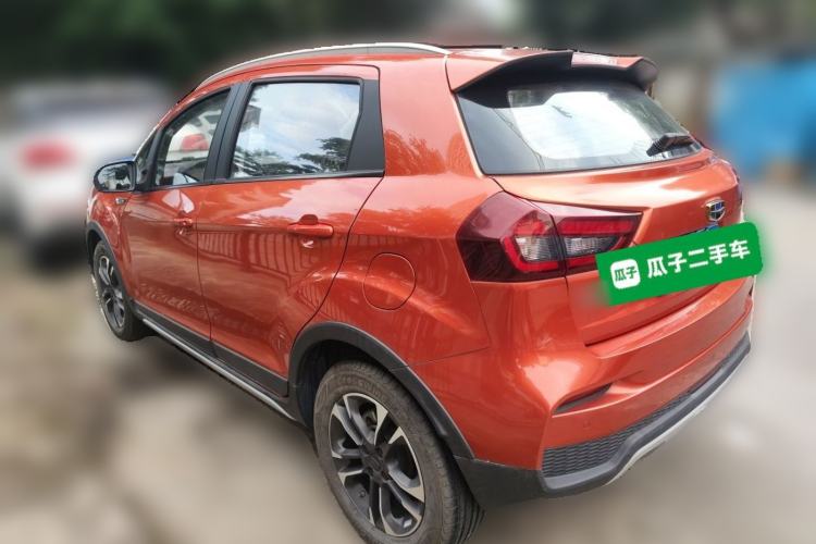 Used Geely Auto Vision X3 2019 Upgraded Model 1.5L CVT Prestige Version Rear Left 45 Deg