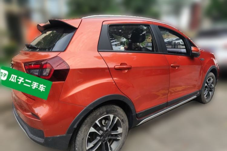 Used Geely Auto Vision X3 2019 Upgraded Model 1.5L CVT Prestige Version Rear Right 45 Deg