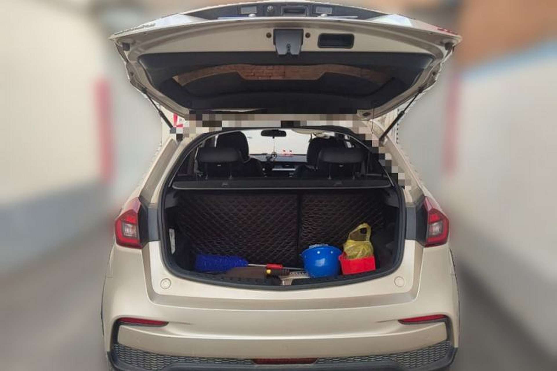 Used Geely Auto Vision X3 2019 Upgraded Model 1.5L Manual Luxury Version Trunk