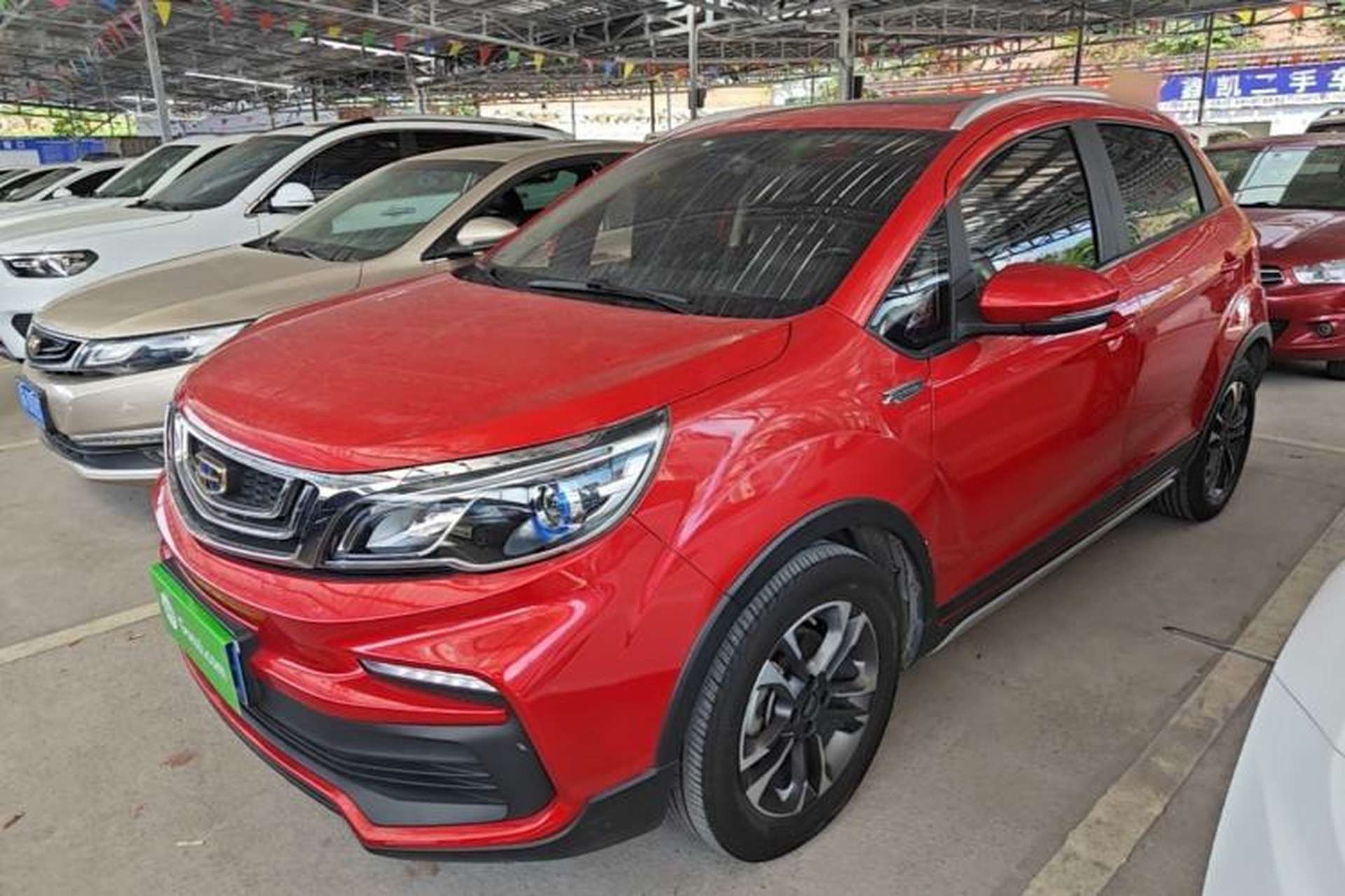 Used Geely Auto Vision X3 2019 Upgraded Model 1.5L CVT Prestige Version Front Left 45 Deg