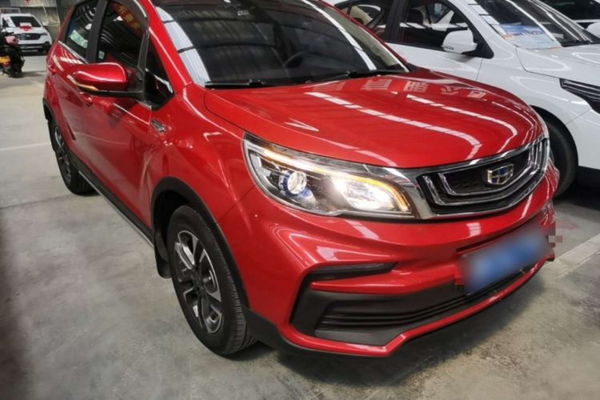 Used Geely Auto Vision X3 2019 Upgraded Model 1.5L Manual Elite Version Front Right 45 Deg
