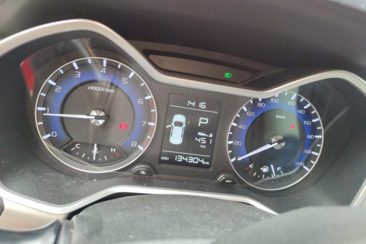 Used Geely Auto Vision X3 2019 Upgraded Model 1.5L CVT Prestige Version Instrument Cluster