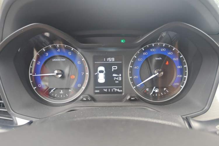 Used Geely Auto Vision X3 2019 Upgraded Model 1.5L CVT Elite Version Instrument Cluster