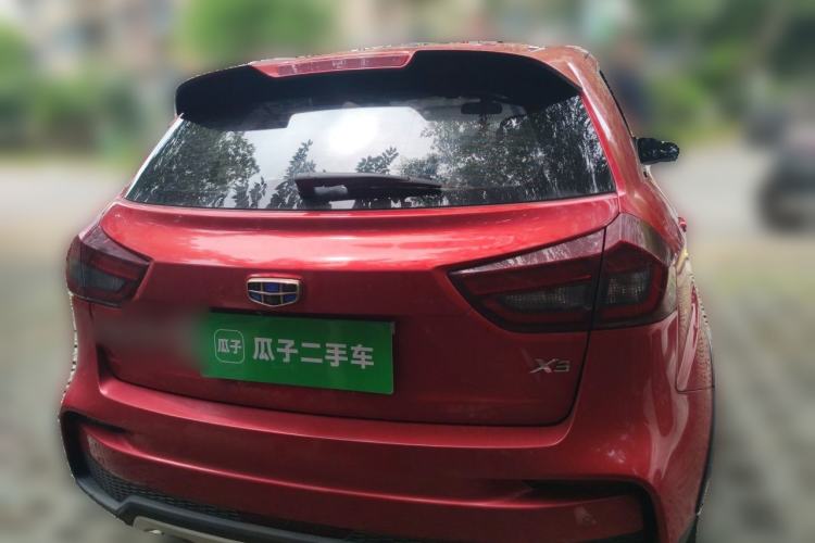 Used Geely Auto Vision X3 2019 Upgraded Model 1.5L CVT Prestige Version Rear