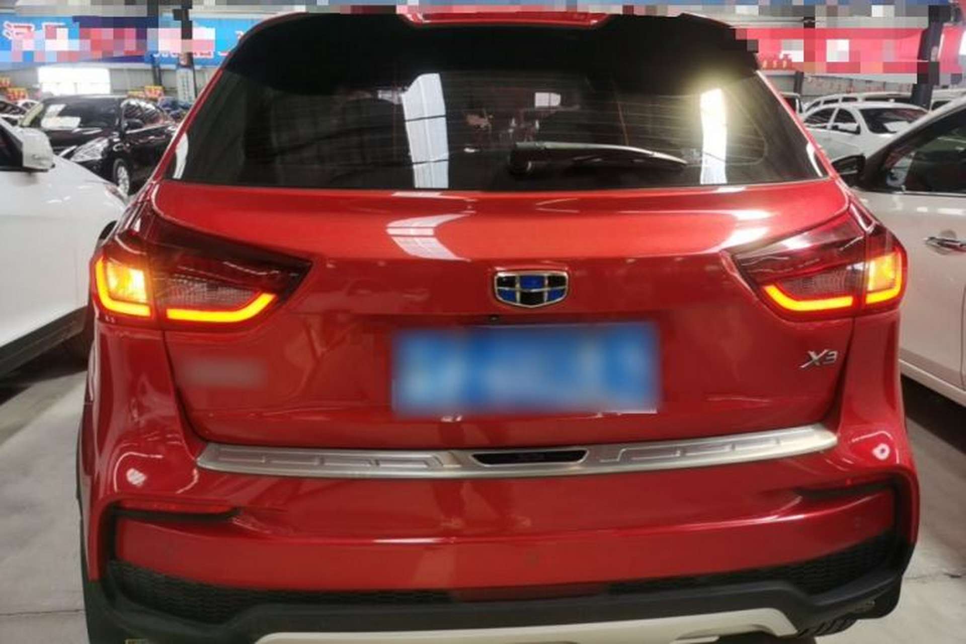 Used Geely Auto Vision X3 2019 Upgraded Model 1.5L Manual Elite Version Rear