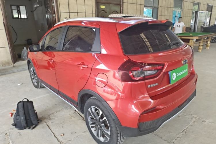 Used Geely Auto Vision X3 2019 Upgraded Model 1.5L CVT Elite Version Rear Left 45 Deg