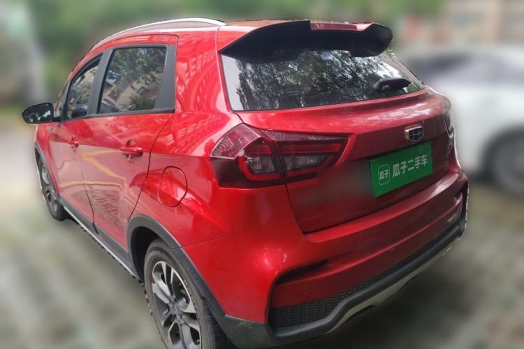 Used Geely Auto Vision X3 2019 Upgraded Model 1.5L CVT Prestige Version Rear Left 45 Deg