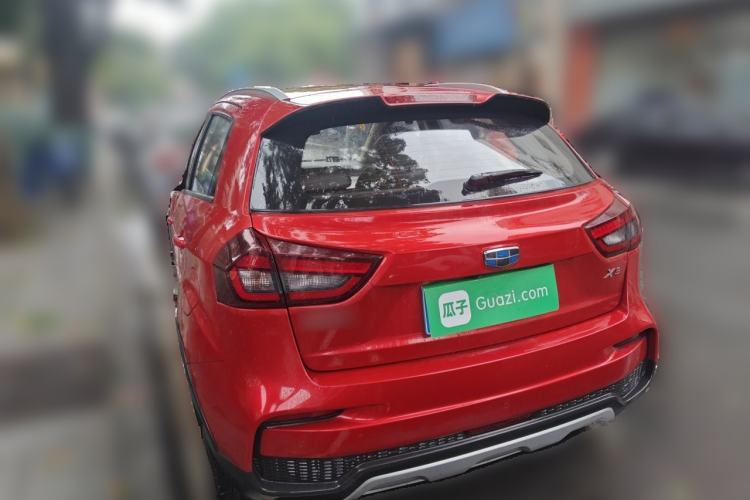 Used Geely Auto Vision X3 2019 Upgraded Model 1.5L CVT Elite Version Rear Left 45 Deg