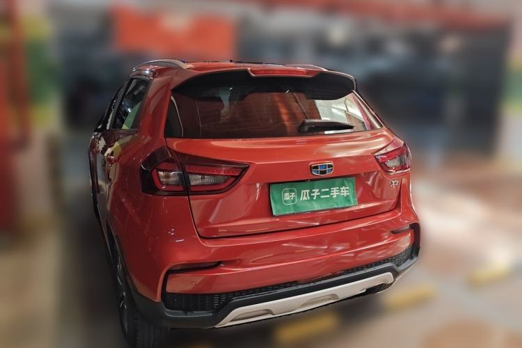 Used Geely Auto Vision X3 2019 Upgraded Model 1.5L CVT Prestige Version Rear Left 45 Deg