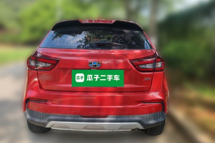 Used Geely Auto Vision X3 2019 Upgraded Model 1.5L CVT Prestige Version Rear