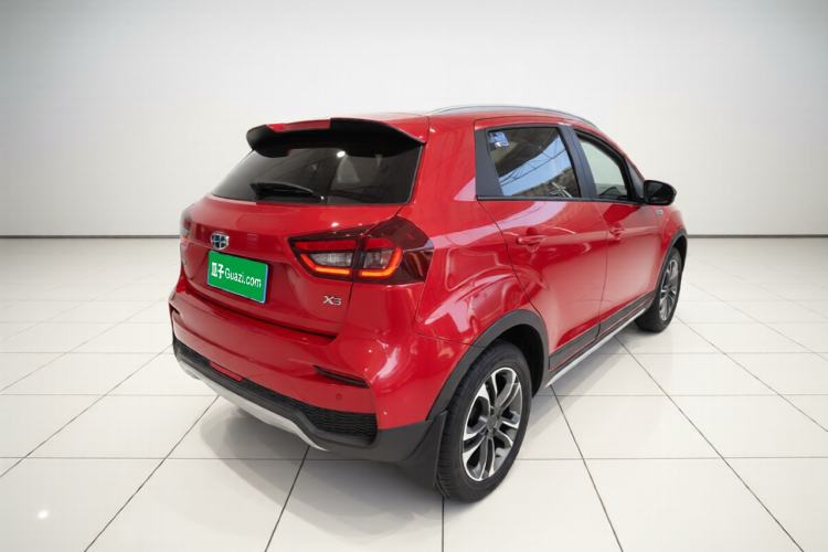 Used Geely Auto Vision X3 2019 Upgraded Model 1.5L CVT Prestige Version Rear Right 45 Deg