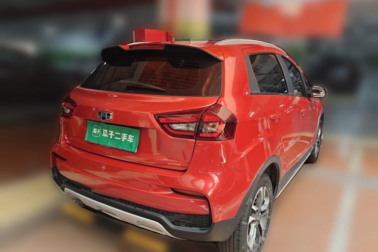 Used Geely Auto Vision X3 2019 Upgraded Model 1.5L CVT Prestige Version Rear Right 45 Deg