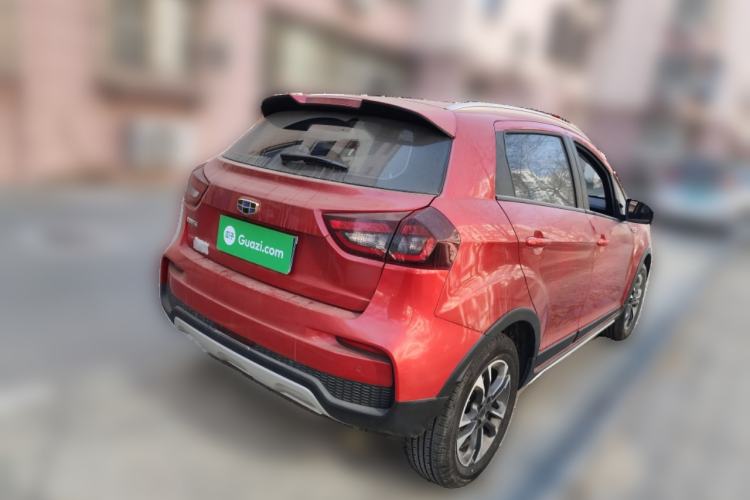 Used Geely Auto Vision X3 2019 Upgraded Model 1.5L CVT Prestige Version Rear Right 45 Deg