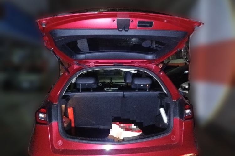 Used Geely Auto Vision X3 2019 Upgraded Model 1.5L CVT Elite Version Trunk