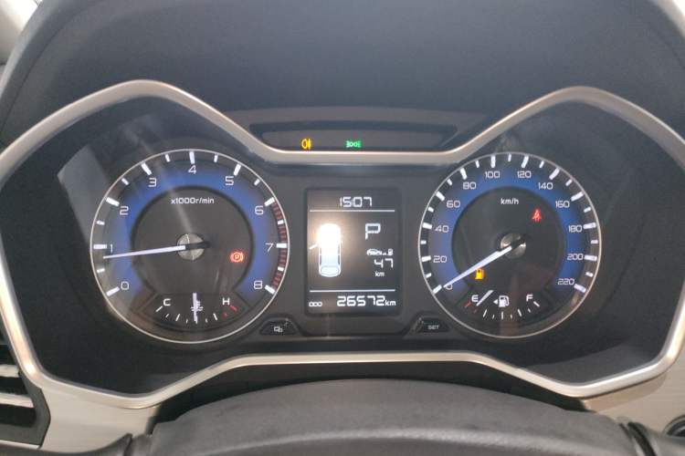Used Geely Auto Vision X3 2019 Upgraded Model 1.5L CVT Prestige Version Instrument Cluster