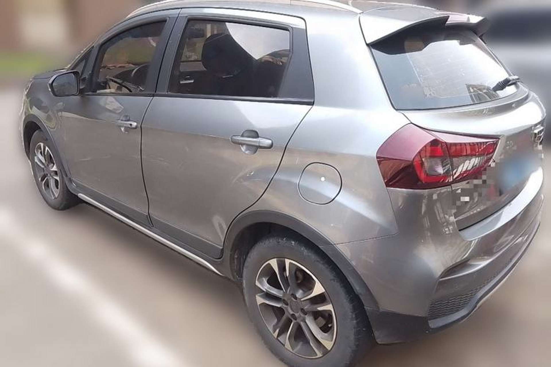 Used Geely Auto Vision X3 2019 Upgraded Model 1.5L Manual Elite Version Rear Left 45 Deg