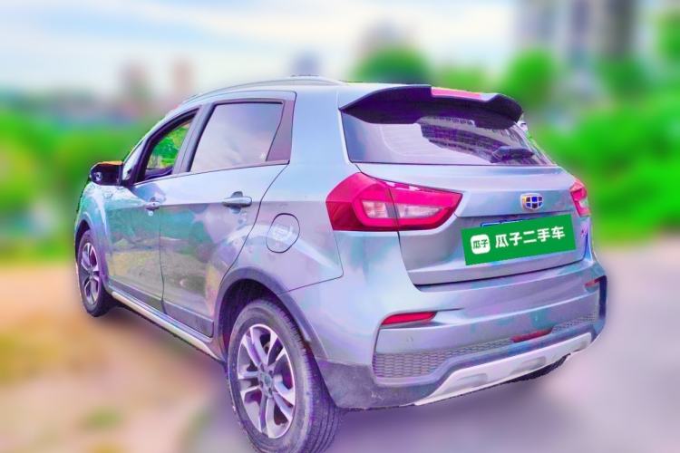 Used Geely Auto Vision X3 2019 Upgraded Model 1.5L CVT Elite Version Rear Left 45 Deg
