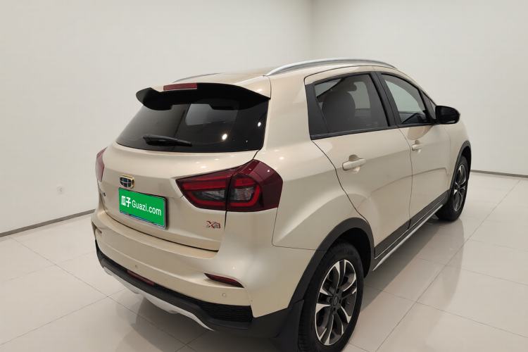 Used Geely Auto Vision X3 2019 Upgraded Model 1.5L CVT Prestige Version Rear Right 45 Deg