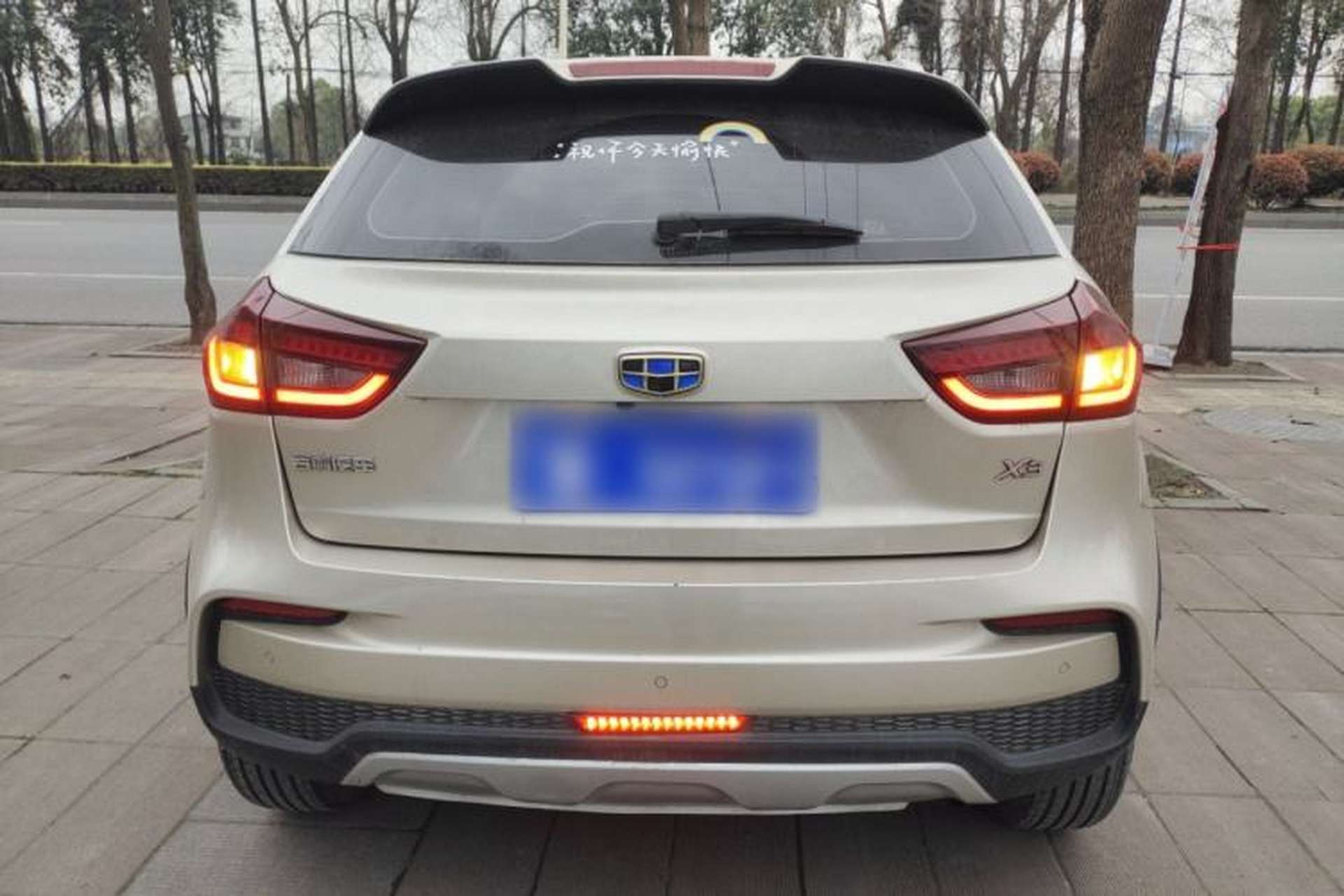Used Geely Auto Vision X3 2019 Upgraded Model 1.5L CVT Prestige Version Rear