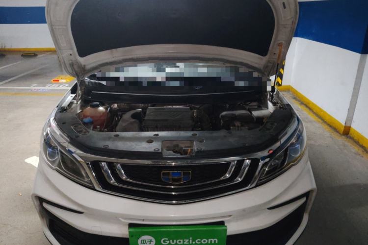 Used Geely Auto Vision X3 2019 Upgraded Model 1.5L CVT Elite Version Engine Bay
