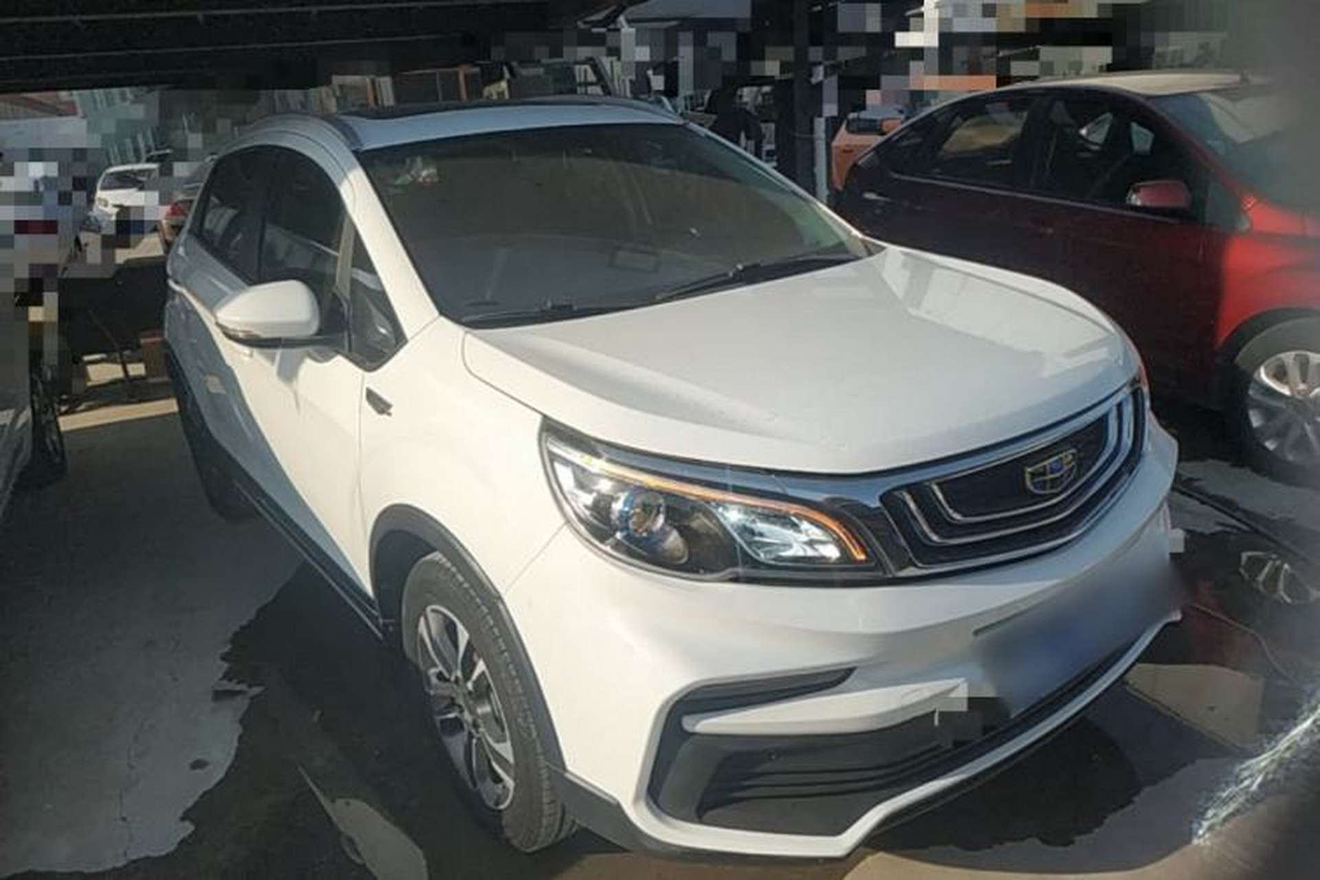 Used Geely Auto Vision X3 2019 Upgraded Model 1.5L CVT Prestige Version Front Right 45 Deg