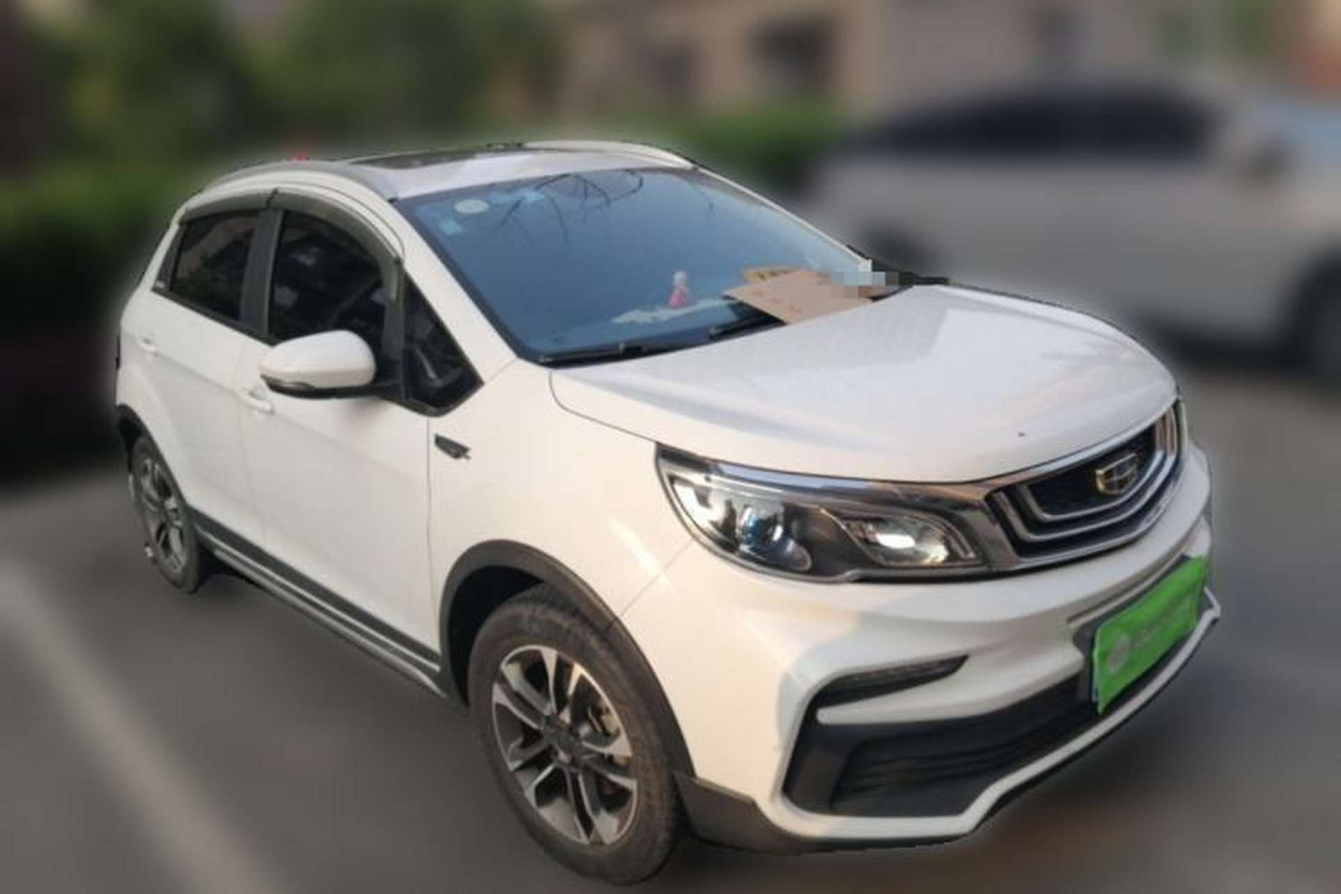 Used Geely Auto Vision X3 2019 Upgraded Model 1.5L Manual Luxury Version Front Right 45 Deg