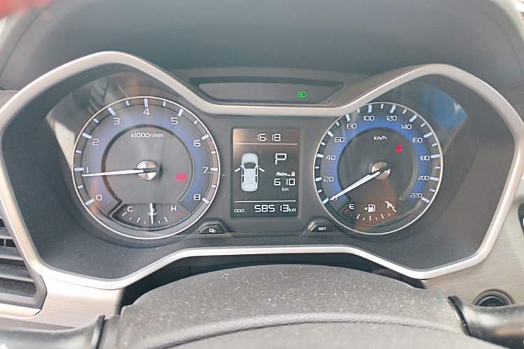 Used Geely Auto Vision X3 2019 Upgraded Model 1.5L CVT Prestige Version Instrument Cluster
