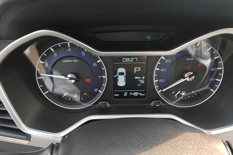 Used Geely Auto Vision X3 2019 Upgraded Model 1.5L CVT Prestige Version Instrument Cluster