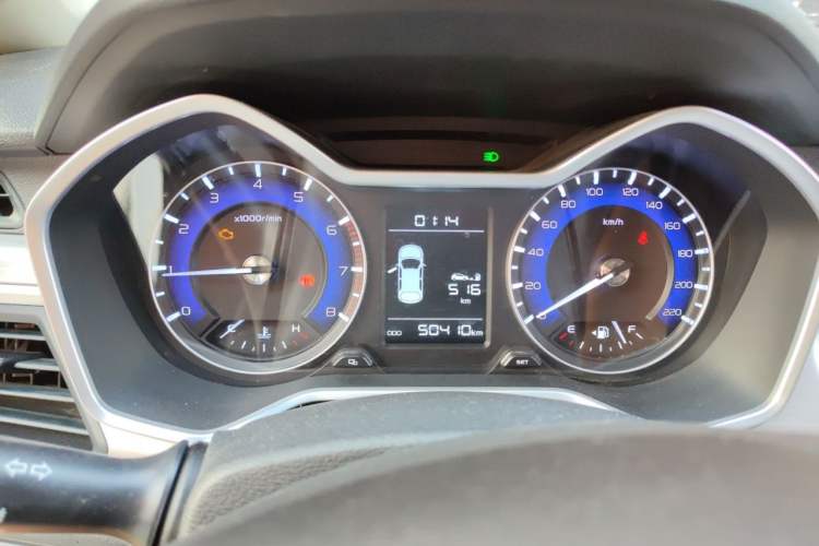 Used Geely Auto Vision X3 2019 Upgraded Model 1.5L Manual Elite Version Instrument Cluster