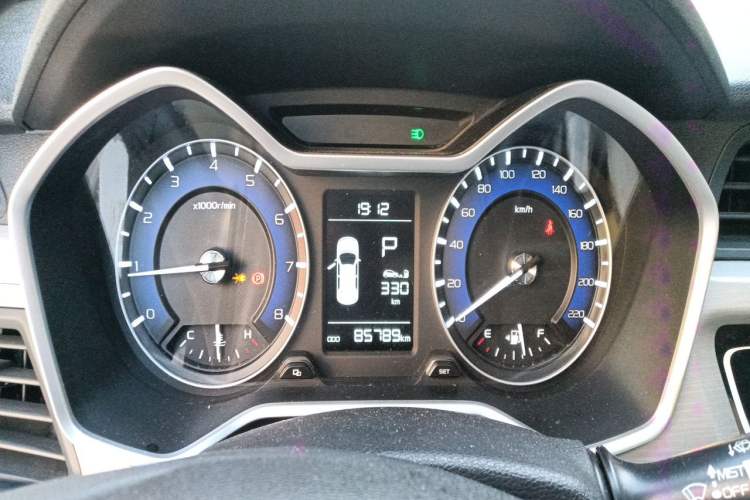 Used Geely Auto Vision X3 2019 Upgraded Model 1.5L CVT Prestige Version Instrument Cluster
