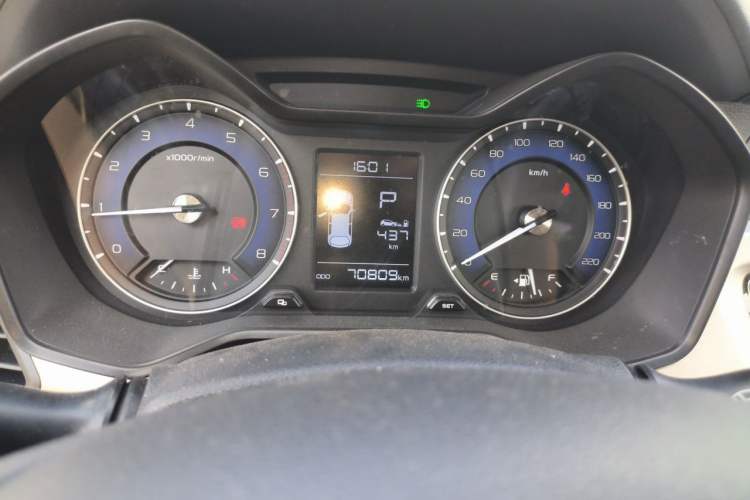 Used Geely Auto Vision X3 2019 Upgraded Model 1.5L CVT Elite Version Instrument Cluster