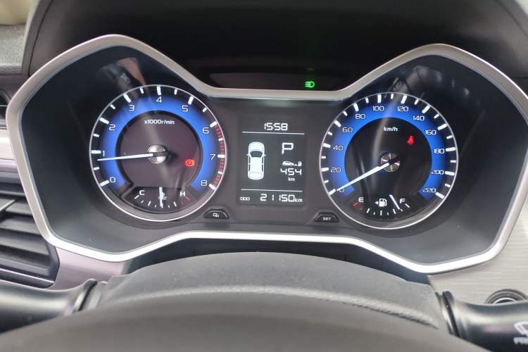 Used Geely Auto Vision X3 2019 Upgraded Model 1.5L CVT Elite Version Instrument Cluster