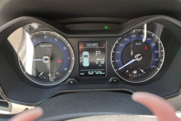 Used Geely Auto Vision X3 2019 Upgraded Model 1.5L CVT Elite Version Instrument Cluster