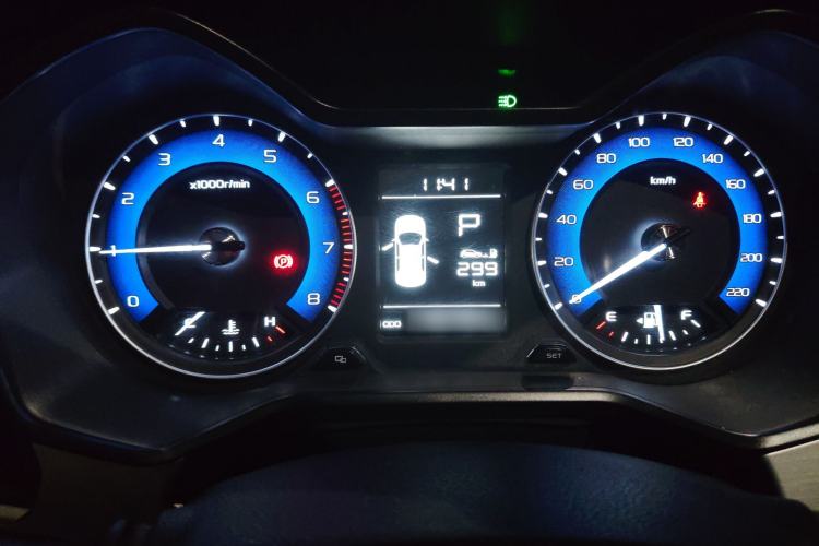 Used Geely Auto Vision X3 2019 Upgraded Model 1.5L CVT Elite Version Instrument Cluster