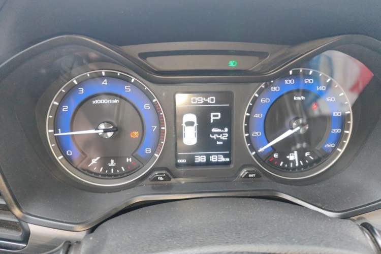Used Geely Auto Vision X3 2019 Upgraded Model 1.5L CVT Prestige Version Instrument Cluster