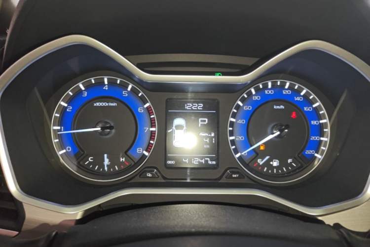 Used Geely Auto Vision X3 2019 Upgraded Model 1.5L CVT Prestige Version Instrument Cluster