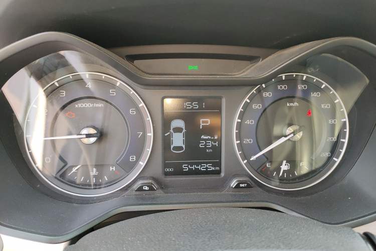 Used Geely Auto Vision X3 2019 Upgraded Model 1.5L CVT Prestige Version Instrument Cluster