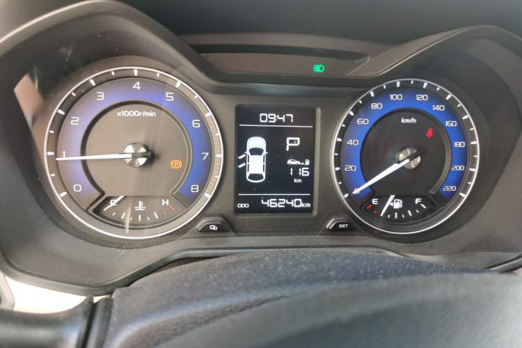 Used Geely Auto Vision X3 2019 Upgraded Model 1.5L CVT Prestige Version Instrument Cluster