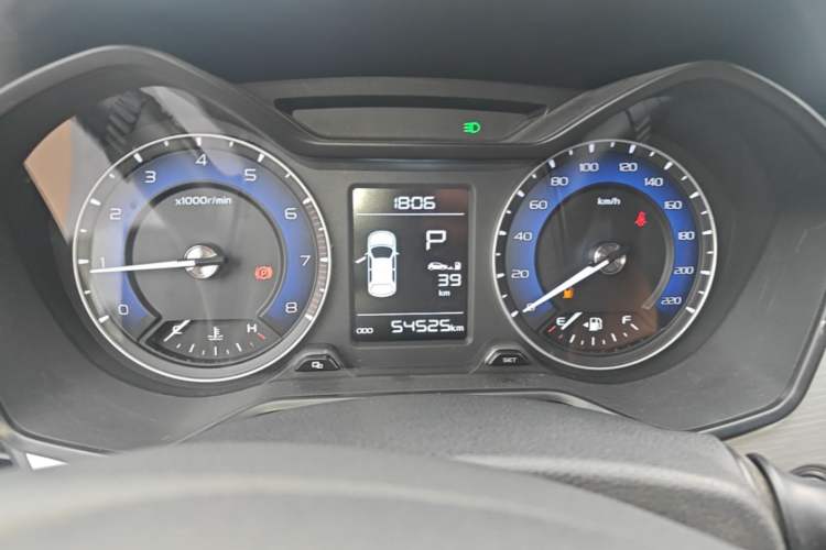 Used Geely Auto Vision X3 2019 Upgraded Model 1.5L CVT Elite Version Instrument Cluster